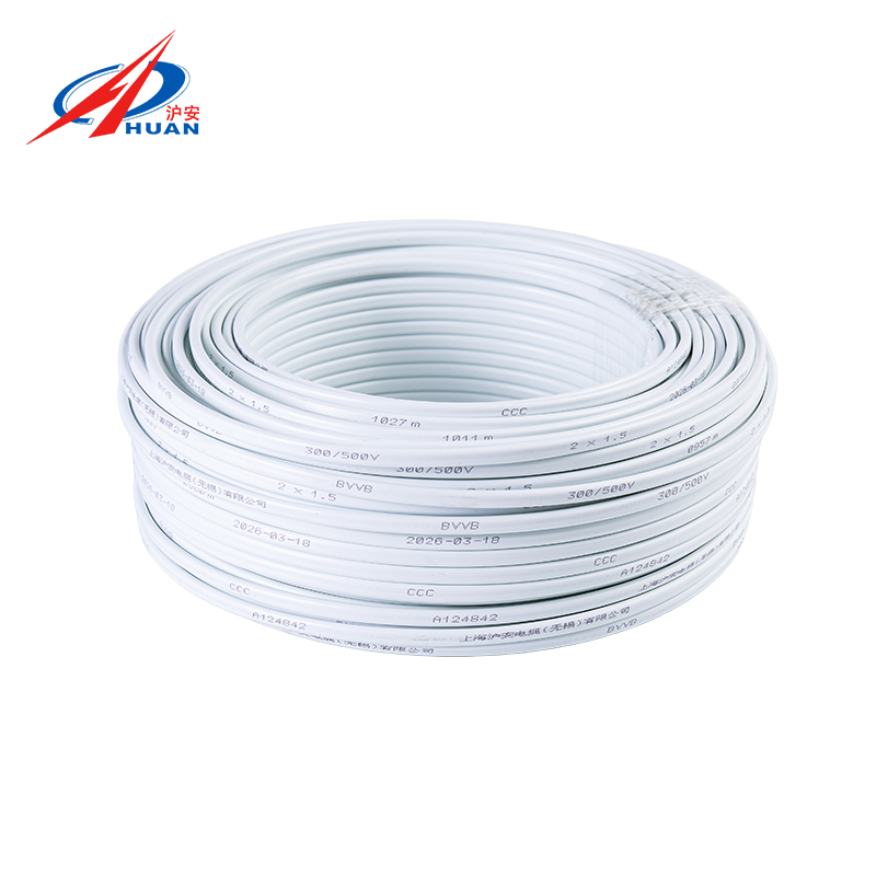 BVVB 扁平 PVC 護套銅芯硬電纜,家用