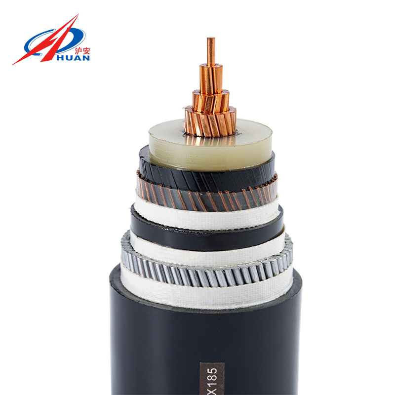 YJLV43-26kV 35kV高壓電纜,採用厚鋼絲鎧裝和PE護套,抗拉強度高